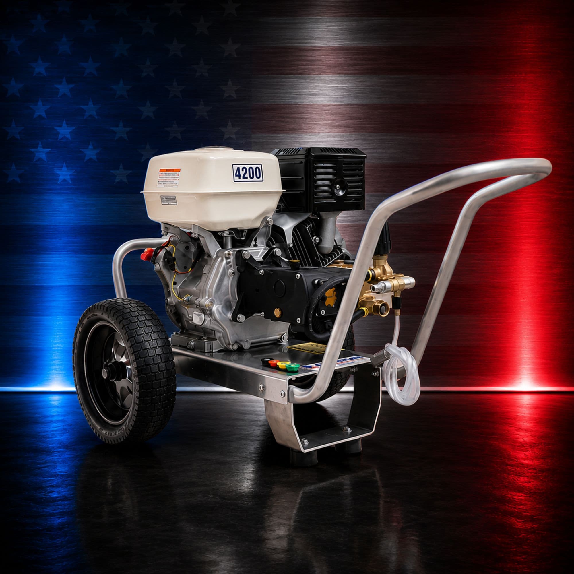 Honda 4200 PSI belt-drive commercial pressure washer